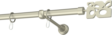 Karnisze metalowe Ø25