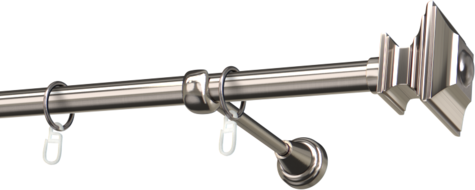 Karnisze metalowe Ø25