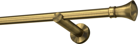 Karnisze metalowe Ø25