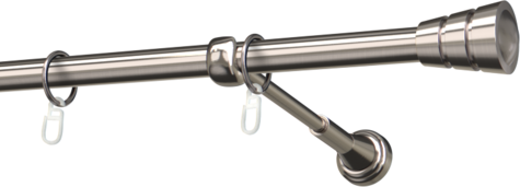 Karnisze metalowe Ø25