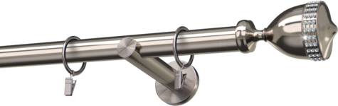 Karnisze metalowe Ø25