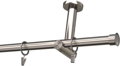 Karnisze metalowe Ø25