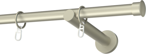 Karnisze metalowe Ø25