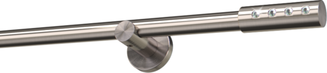 Karnisze metalowe Ø25