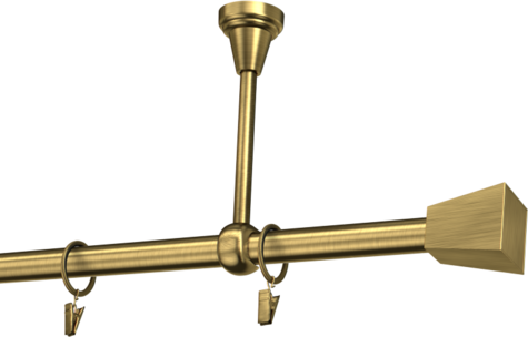 Karnisze metalowe Ø25