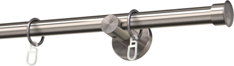Karnisze metalowe Ø25