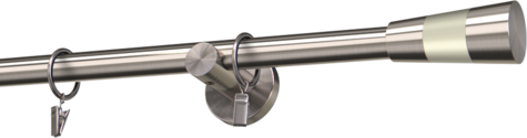 Karnisze metalowe Ø25