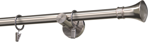 Karnisze metalowe Ø25