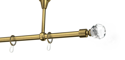 Karnisze metalowe Ø25