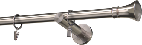 Karnisze metalowe Ø25