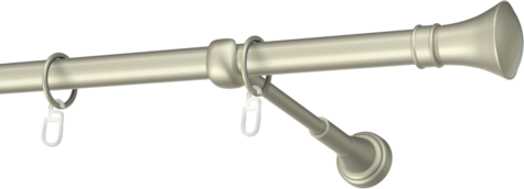 Karnisze metalowe Ø25