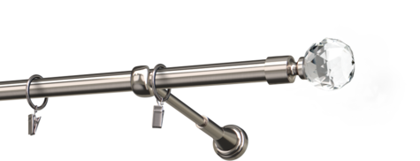 Karnisze metalowe Ø25