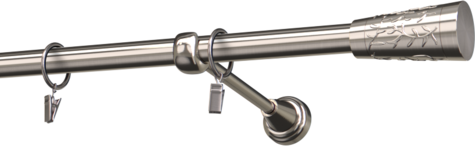 Karnisze metalowe Ø25