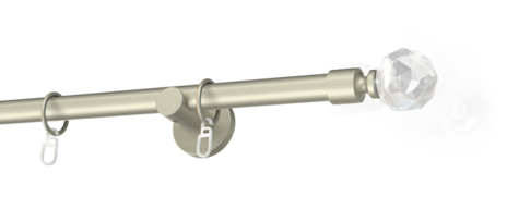 Karnisze metalowe Ø25