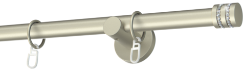 Karnisze metalowe Ø25