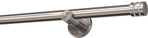 Karnisze metalowe Ø25