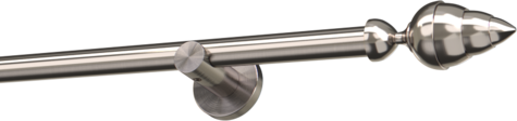 Karnisze metalowe Ø25