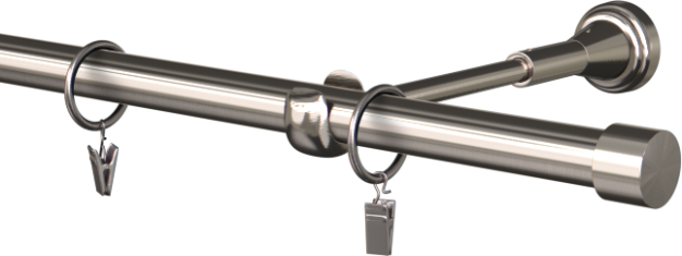 Karnisz metalowy 19mm  Rullo