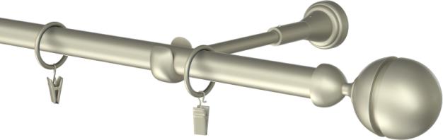 Karnisz metalowy 19mm  Corso