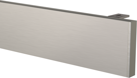 Maskownica do sufitu Prestige w kolorze aluminium szczotkowane