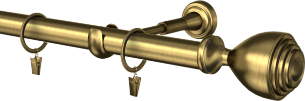 Karnisz metalowy pojedynczy fi25mm Avanti