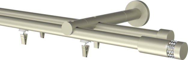 Karnisz podwójny  Carbonera