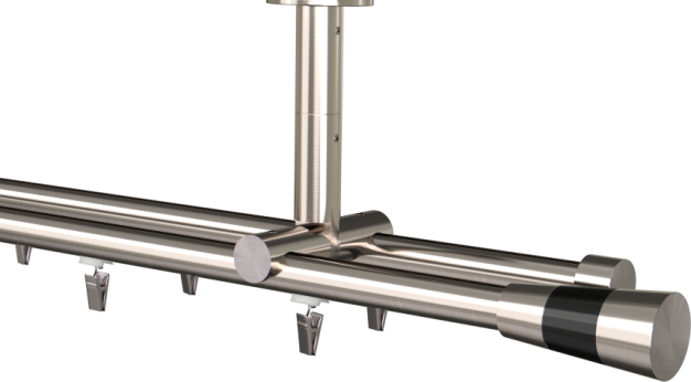 karnisz Valleo czarna