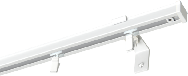 Szyna ścienna aluminiowa pojedyncza krótka