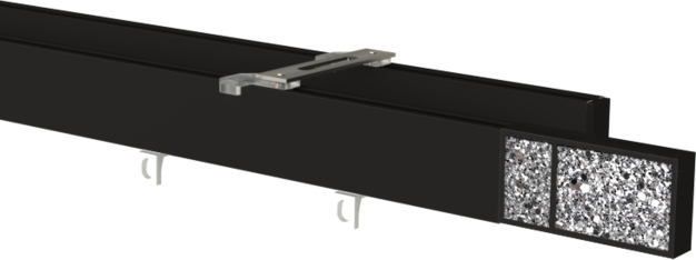 Karnisz Boss Black Diamond 