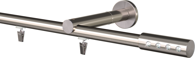 Karnisz pojedynczy szynowy Hera