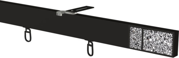 Karnisz Boss Black Diamond 