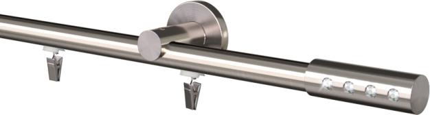 Karnisz pojedynczy przesuwny Hera