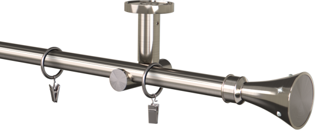 Karnisz sufitowy pojedynczy 19mm  Daphne