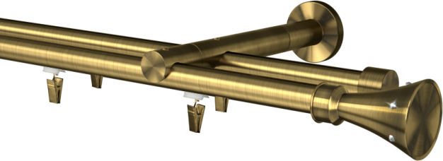 Karnisz podwójny Daphne