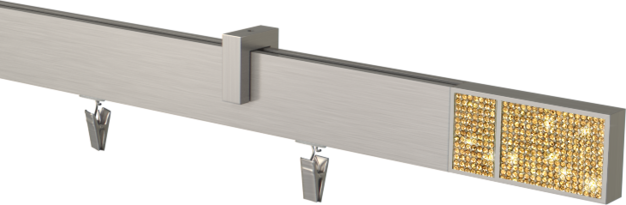 Karnisz sufitowy pojedynczy Boss Cassino