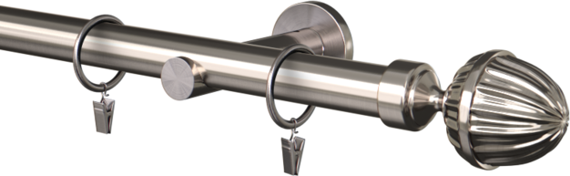 Karnisz metalowy pojedynczy fi25mm Palazzo