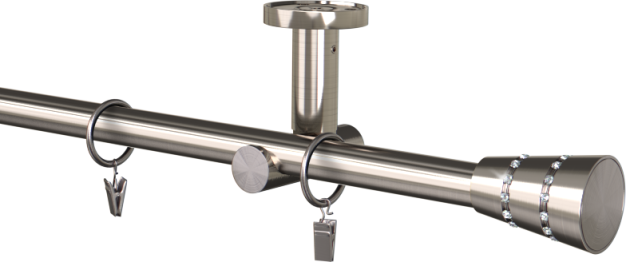 Karnisz sufitowy pojedynczy 19mm Rapid