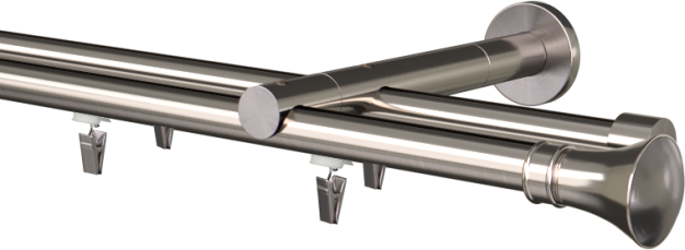 Karnisz podwójny szynowy Colosseo