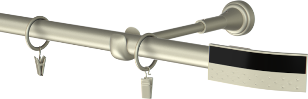 Karnisz pojedynczy metalowy Inspire