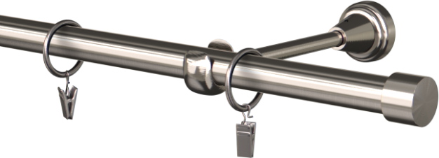 Karnisz metalowy 19mm Rullo