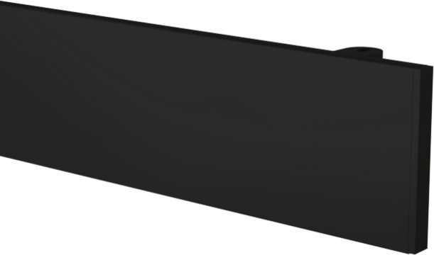 Maskownica aluminiowa czarna