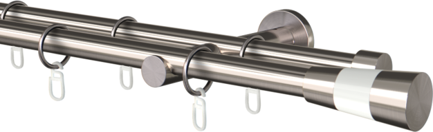 karnisz Valleo biała  agrafka