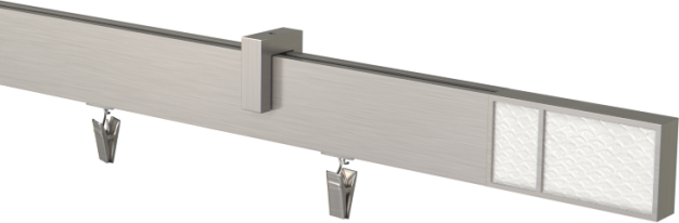 Koloru aluminium szczotkowane z żabkam