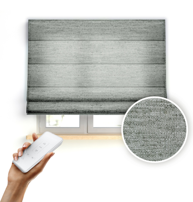 Roleta rzymska automatyczna Szary morski mukko