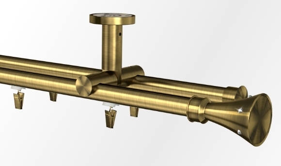 Sufitowy przesuwny Ø19mm Daphne 400 cm