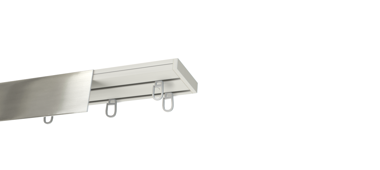 Szyny sufitowe PCV Inox