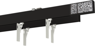 Karnisz Boss Black Diamond 