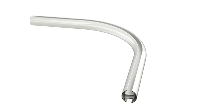 nowe Łuk przelotowy 90 stopni 232 mm do wsporników sufitowych