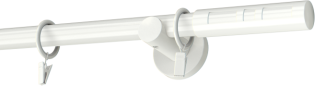 Karnisz metalowy 19mm Apollo- krótki wspornik