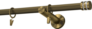 Karnisz metalowy pojedynczy Vesta